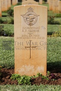 BEIRUT WAR CEMETERY - OLDHAM, KENNETH FORD